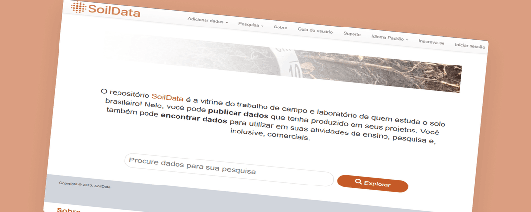 SoilData Repositório de Dados Brasileiro | Mapbiomas
